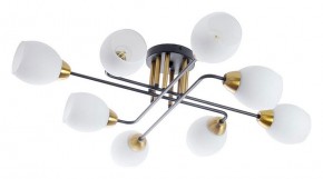 Потолочная люстра Arte Lamp Andrea A8141PL-8BK в Снежинске - snezhinsk.ok-mebel.com | фото