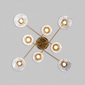 Потолочная люстра Eurosvet Ripple 50389 LED латунь в Снежинске - snezhinsk.ok-mebel.com | фото 3