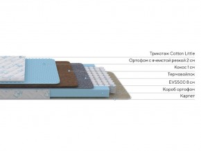 PROxSON Матрас Совенок (Cotton Little PROSON) 60x180 в Снежинске - snezhinsk.ok-mebel.com | фото 2