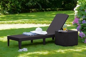 Шезлонг Джайпур (Jaipur Sun lounger) виски-коричневый в Снежинске - snezhinsk.ok-mebel.com | фото 2