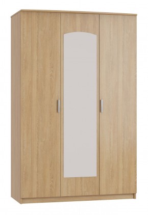 Шкаф 3-х дверный с зеркалом Шк210.1 МС Ирина в Снежинске - snezhinsk.ok-mebel.com | фото