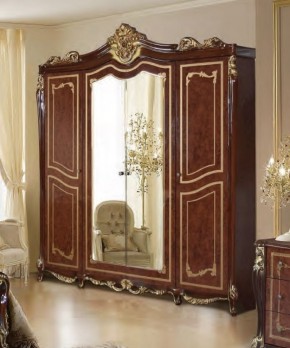 Шкаф 4-х дверный с зеркалами (19.144) Джоконда в Снежинске - snezhinsk.ok-mebel.com | фото