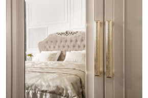 Шкаф 5-ти ств с зеркалами Мокко (бежевый) в Снежинске - snezhinsk.ok-mebel.com | фото 4