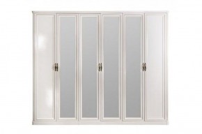 Шкаф 6-ти ств (2+2+2) с зеркалами Натали (комплект) в Снежинске - snezhinsk.ok-mebel.com | фото 2