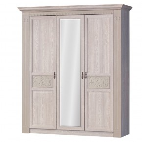 Шкаф для одежды 3-х дверный №180 "Лючия" Дуб оксфорд серый в Снежинске - snezhinsk.ok-mebel.com | фото