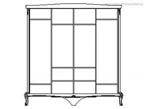 Шкаф для одежды Мокко ММ-316-01/04Б в Снежинске - snezhinsk.ok-mebel.com | фото 2