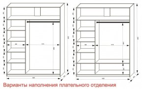 Шкаф-купе 1800 серии SOFT D8+D2+B2+PL4 (2 ящика+F обр.штанга) профиль «Графит» в Снежинске - snezhinsk.ok-mebel.com | фото 7