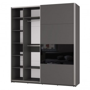 Шкаф-купе Харви ШКК-10 (графит) в Снежинске - snezhinsk.ok-mebel.com | фото 2