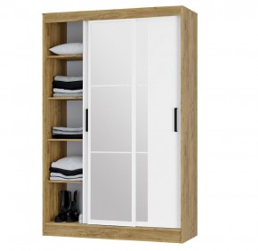 Шкаф-купе Тайм ШКК-03 (крафт/белый) в Снежинске - snezhinsk.ok-mebel.com | фото 3