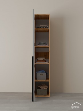 Шкаф Linnea MHR-1-2 2050х400х510 (ДВ-М 11.1.25) в Снежинске - snezhinsk.ok-mebel.com | фото 4