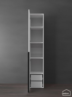 Шкаф Linnea MHR-1-3 2050х400х510 (Белый-М 11.1.2) в Снежинске - snezhinsk.ok-mebel.com | фото 7