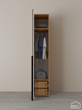 Шкаф Linnea MHR-1-3 2050х400х510 (ДВ-М 11.1.25) в Снежинске - snezhinsk.ok-mebel.com | фото 5