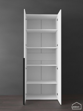 Шкаф Linnea MHR-2-2 2050х800х510 (Белый-М 11.1.2) в Снежинске - snezhinsk.ok-mebel.com | фото 4