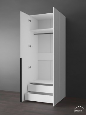 Шкаф Linnea MHR-2-3 2050х800х510 (Белый-М 11.1.2) в Снежинске - snezhinsk.ok-mebel.com | фото 5