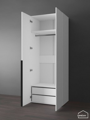Шкаф Linnea MHR-2-3 2050х800х510 (Белый-М 11.1.2) в Снежинске - snezhinsk.ok-mebel.com | фото 6