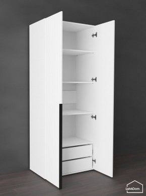 Шкаф Linnea MHR-2-4 2050х800х510 (Белый-М 11.1.2) в Снежинске - snezhinsk.ok-mebel.com | фото 6