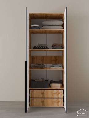 Шкаф Linnea MHR-2-4 2050х800х510 (ДВ-М 11.1.25) в Снежинске - snezhinsk.ok-mebel.com | фото 5