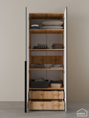 Шкаф Linnea MHR-2-4 2050х800х510 (ДВ-М 11.1.25) в Снежинске - snezhinsk.ok-mebel.com | фото 6