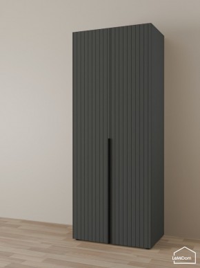 Шкаф Linnea MHR-2-4 2050х800х510 (Графит-М 11.1.25) в Снежинске - snezhinsk.ok-mebel.com | фото
