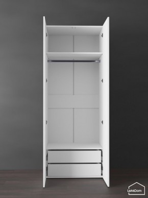 Шкаф Linnea MHR-2PO-3 2050х800х510 (Белый-М 11.1.2) в Снежинске - snezhinsk.ok-mebel.com | фото 4
