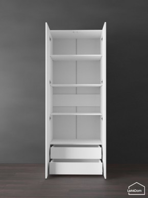 Шкаф Linnea MHR-2PO-4 2050х800х510 (Белый-М 11.1.2) в Снежинске - snezhinsk.ok-mebel.com | фото 6