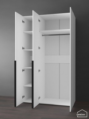 Шкаф Linnea MHR-3-1 2050х1200х510 (Белый-М 11.1.2) в Снежинске - snezhinsk.ok-mebel.com | фото 5