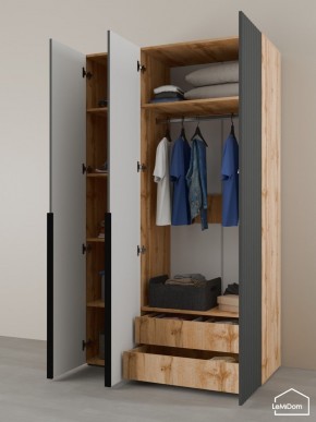 Шкаф Linnea MHR-3-2 2050х1200х510 (ДВ-М 11.1.25) в Снежинске - snezhinsk.ok-mebel.com | фото 6