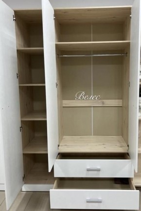 Шкаф "Милана" 3-х створчатый с 2 ящиками в Снежинске - snezhinsk.ok-mebel.com | фото 2