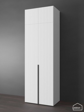 Шкаф с антресолью Linnea MHR-2A-1 2450х800х510 (Белый-М 11.1.2) в Снежинске - snezhinsk.ok-mebel.com | фото