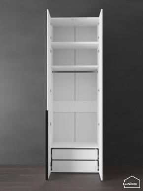 Шкаф с антресолью Linnea MHR-2A-3 2450х800х510 (Белый-М 11.1.2) в Снежинске - snezhinsk.ok-mebel.com | фото 6