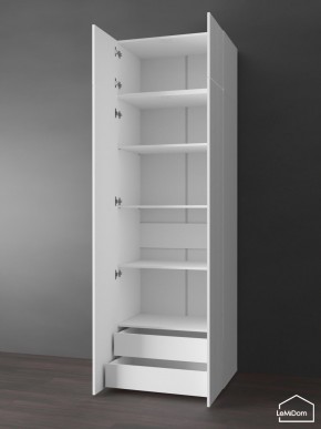 Шкаф с антресолью Linnea MHR-2POA-4 2450х800х510 (Белый-М 11.1.2) в Снежинске - snezhinsk.ok-mebel.com | фото 5