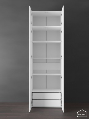 Шкаф с антресолью Linnea MHR-2POA-4 2450х800х510 (Белый-М 11.1.2) в Снежинске - snezhinsk.ok-mebel.com | фото 6
