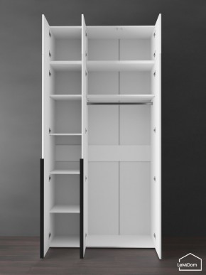 Шкаф с антресолью Linnea MHR-3A-1 2450х1200х510 (Белый-М 11.1.1) в Снежинске - snezhinsk.ok-mebel.com | фото 5