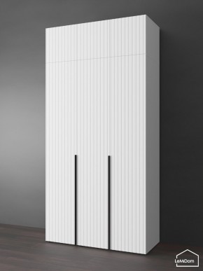 Шкаф с антресолью Linnea MHR-3A-1 2450х1200х510 (Белый-М 11.1.2) в Снежинске - snezhinsk.ok-mebel.com | фото