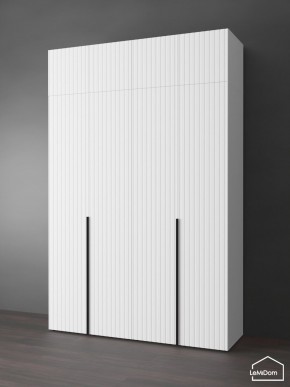 Шкаф с антресолью Linnea MHR-4A-1 2450х1600х510 (Белый-М 11.1.1) в Снежинске - snezhinsk.ok-mebel.com | фото