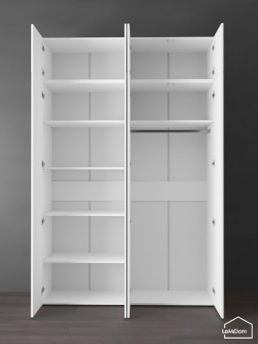 Шкаф с антресолью Linnea MHR-4POA-1 2450х1600х510 (Белый-М 11.1.2) в Снежинске - snezhinsk.ok-mebel.com | фото 4