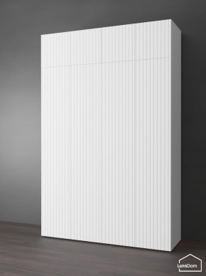 Шкаф с антресолью Linnea MHR-4POA-2 2450х1600х510 (Белый-М 11.1.2) в Снежинске - snezhinsk.ok-mebel.com | фото