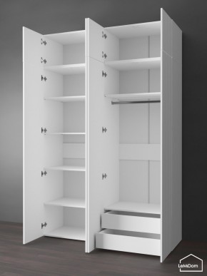 Шкаф с антресолью Linnea MHR-4POA-2 2450х1600х510 (Белый-М 11.1.2) в Снежинске - snezhinsk.ok-mebel.com | фото 6