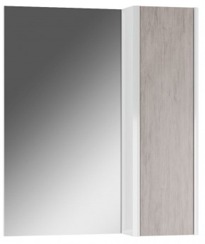 Шкаф-зеркало Uno 60 Дуб серый левый/правый Домино (DU1503HZ) в Снежинске - snezhinsk.ok-mebel.com | фото 1