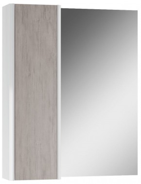 Шкаф-зеркало Uno 60 Дуб серый левый/правый Домино (DU1503HZ) в Снежинске - snezhinsk.ok-mebel.com | фото 2