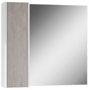 Шкаф-зеркало Uno 80 Дуб серый левый/правый Домино (DU1504HZ) в Снежинске - snezhinsk.ok-mebel.com | фото 6