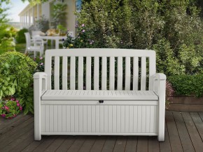 Скамья Patio Bench белый в Снежинске - snezhinsk.ok-mebel.com | фото 2