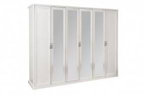 Спальня Мишель 6-ти ств (белый матовый/экокожа) в Снежинске - snezhinsk.ok-mebel.com | фото 2