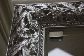 Спальный гарнитур Тиффани Premium черная/серебро в Снежинске - snezhinsk.ok-mebel.com | фото 4