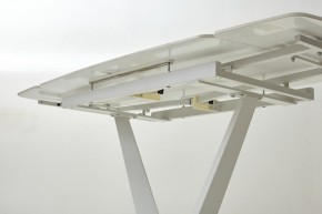 Стол ALATRI 120 GLOSS STATUARIO WHITE SOLID CERAMIC / WHITE, ®DISAUR в Снежинске - snezhinsk.ok-mebel.com | фото 7