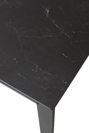 Стол CORNER 120 MATT BLACK MARBLE SOLID CERAMIC / BLACK, ®DISAUR в Снежинске - snezhinsk.ok-mebel.com | фото 9