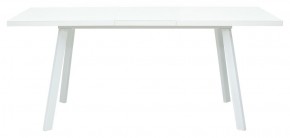 Стол ФИН 120 Белый, стекло/ Белый каркас М-City в Снежинске - snezhinsk.ok-mebel.com | фото 2