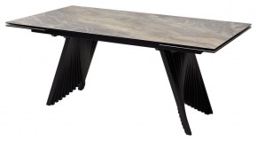 Стол IVAR 180 MARBLES KL-80 Серый мрамор, итальянская керамика, ®DISAUR в Снежинске - snezhinsk.ok-mebel.com | фото 2