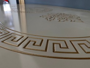 Стол овальный раскладной Милан (лапа-ножки) в Снежинске - snezhinsk.ok-mebel.com | фото 3