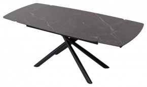 Стол RIVOLI 140 MATT BLACK MARBLE SOLID CERAMIC / BLACK, ®DISAUR в Снежинске - snezhinsk.ok-mebel.com | фото 3